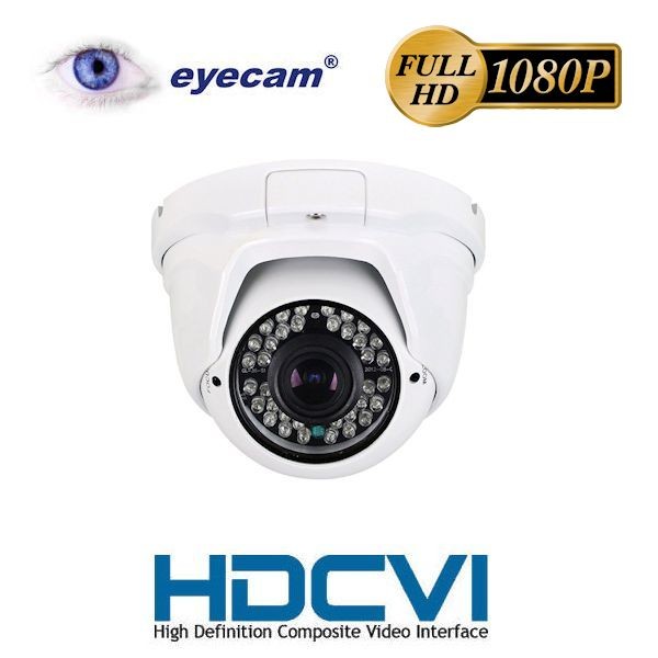 Camera hdcvi eyecam ec-cvi3202 rezolutie full hd 1080p – 2mp