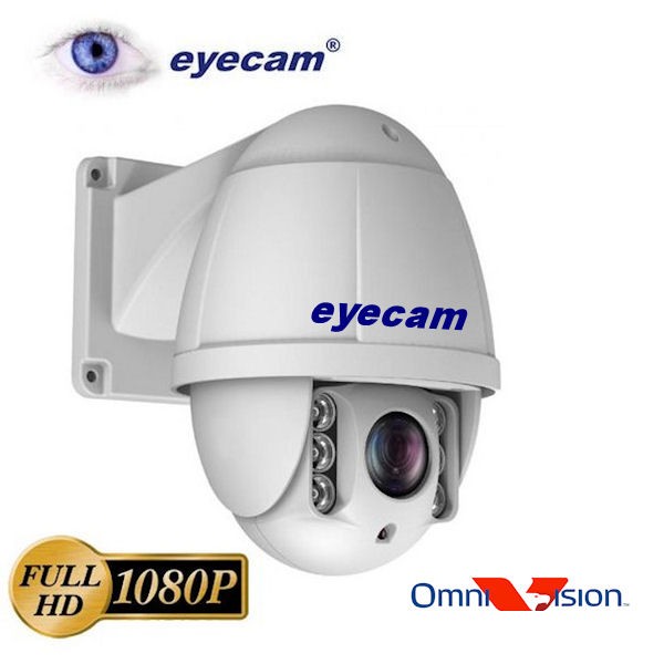 Camere IP Speed Dome PTZ Eyecam EC-1316 full HD 1080P - 2MP