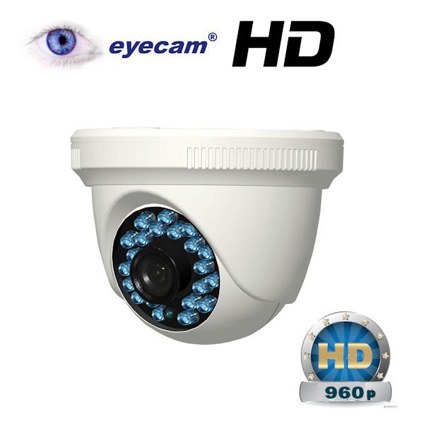 Camera ahd 720p 1.3mp dome eyecam ec-ahd6013