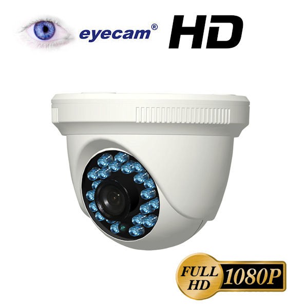 Camera ahd 1080p 2mp dome eyecam ec-ahd6014
