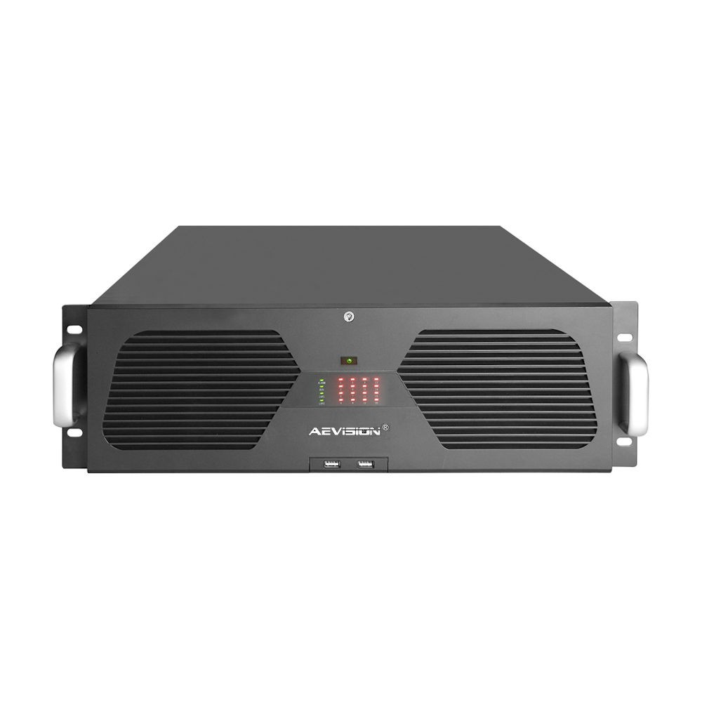 NVR 128 Canale 4K/5MP/3/MP/2MP Aevision AE-N9001-128EX 128