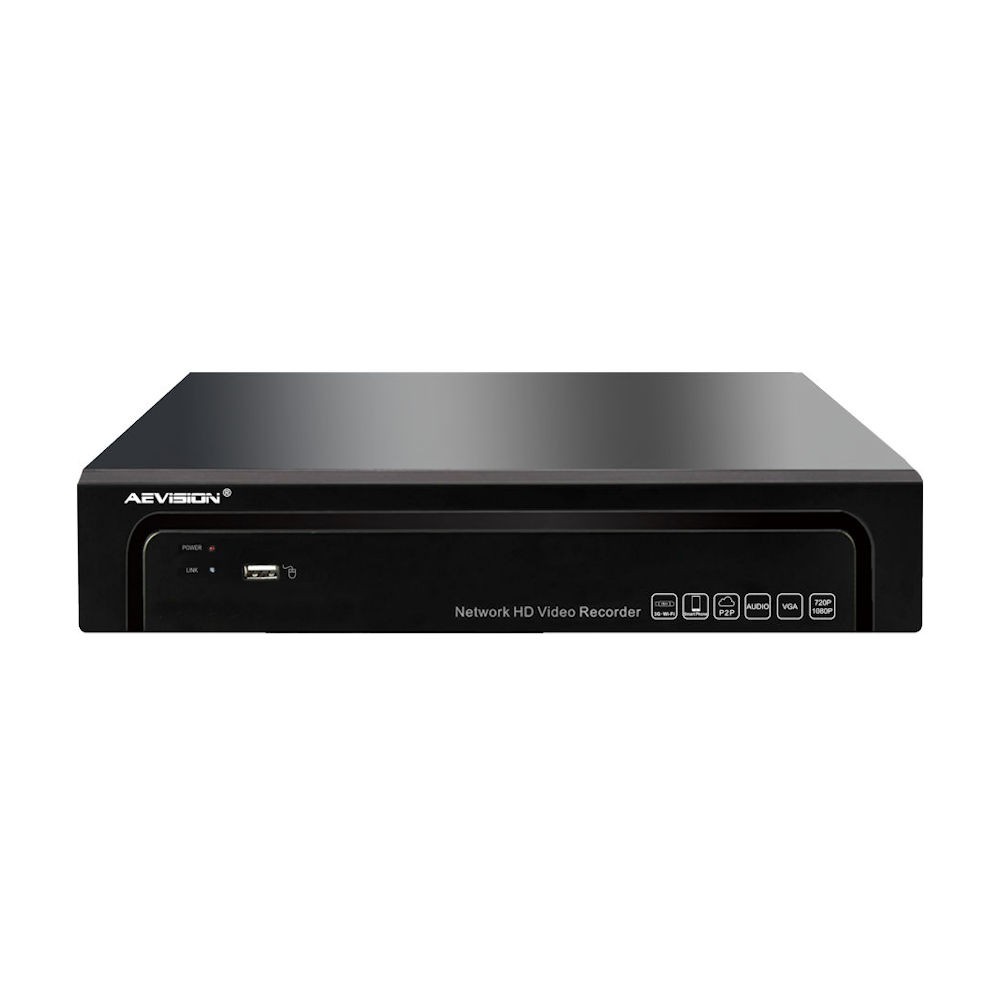 NVR 16 Canale 4K/5MP/3MP/2MP Aevision N6000-16EX