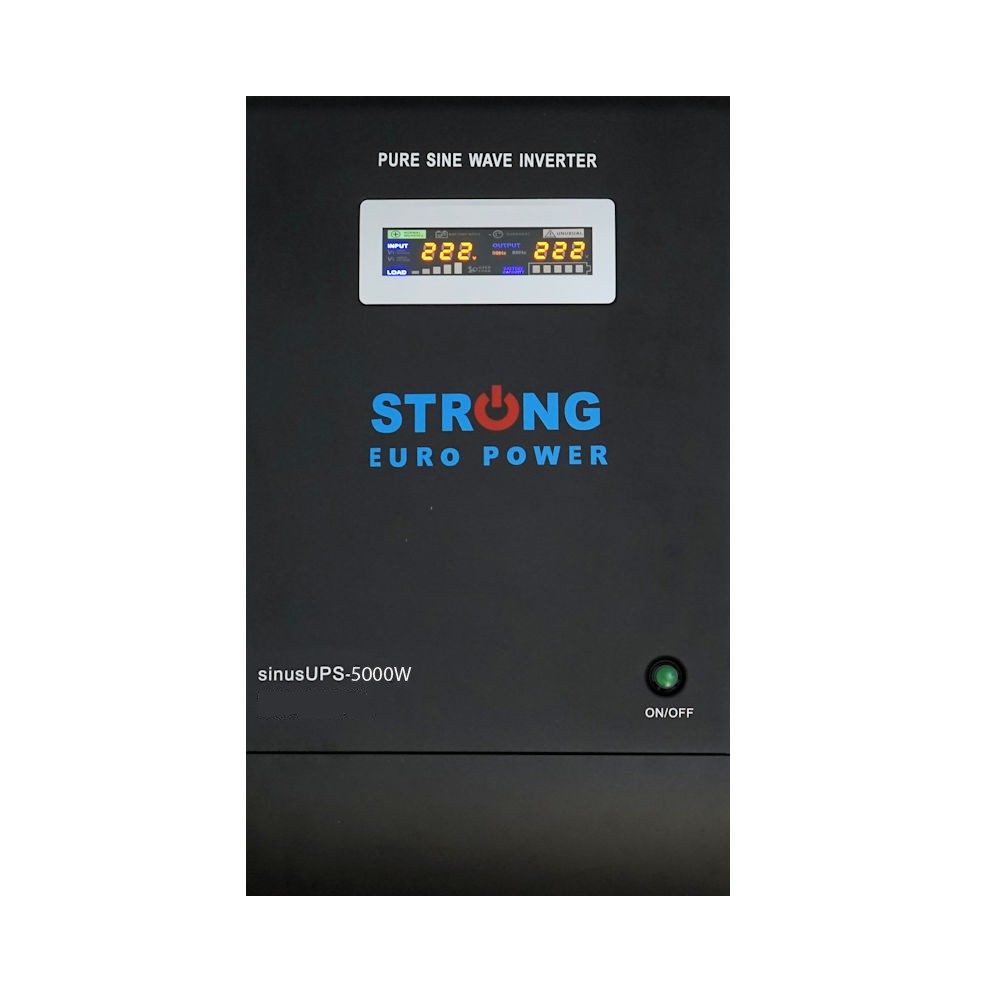 UPS centrala termica Strong Euro Power W 5000VA 3500W Tensiune baterie 48V (4 x 12V) 12V/