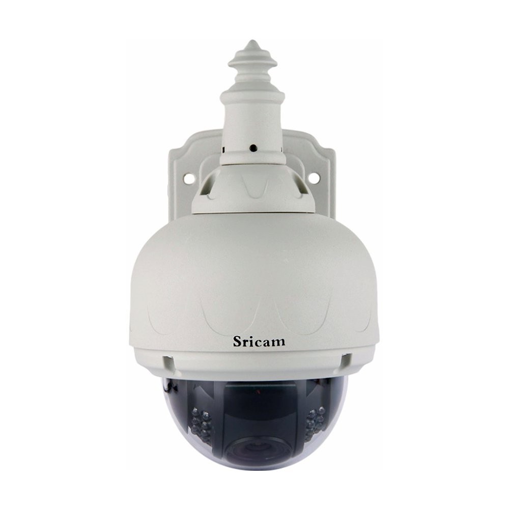 Camera ip wireless sricam sp015 speed dome hd 1.0mp 720p pan tilt