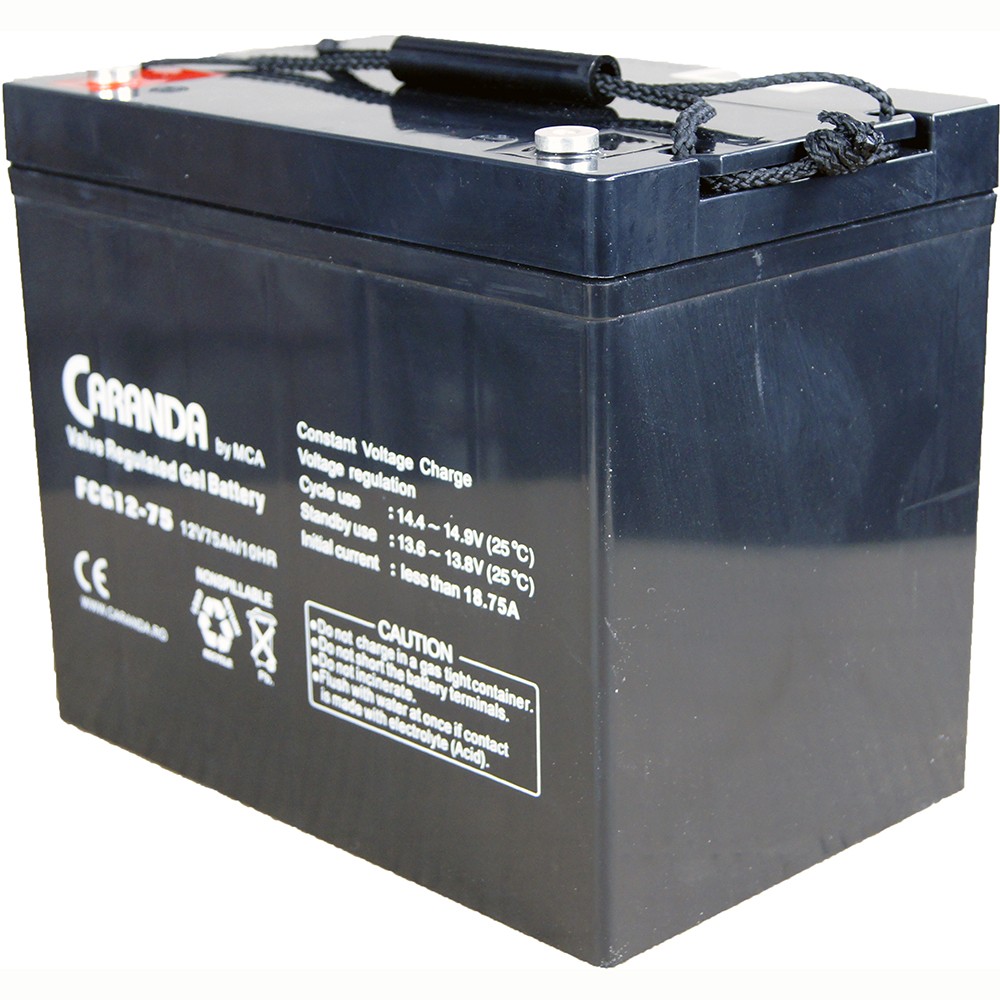 Acumulator Gel VRLA Caranda 12V 75A