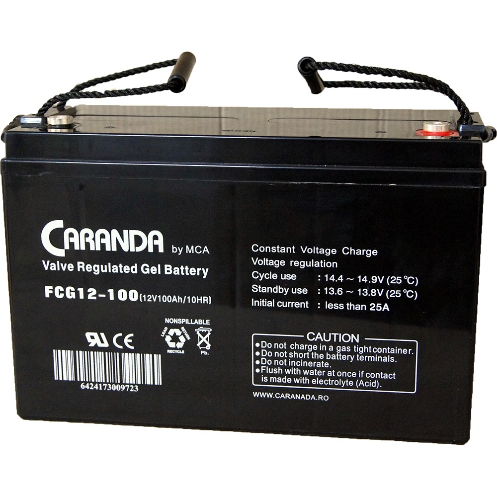 Acumulator Gel VRLA Caranda 12V 100A