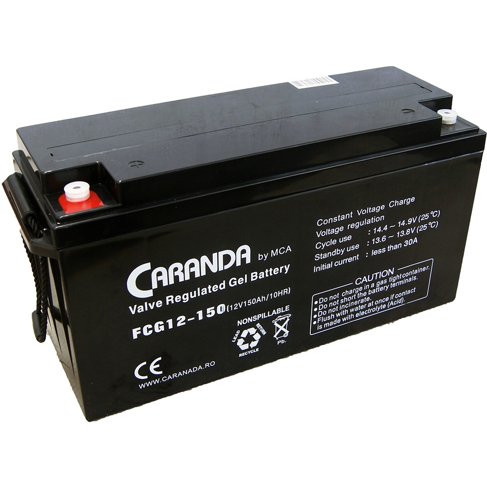 Acumulator Gel VRLA Caranda 12V 150A