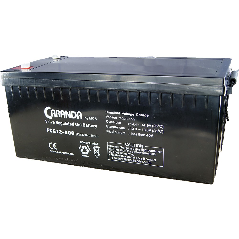 Acumulator Gel VRLA Caranda 12V 200A
