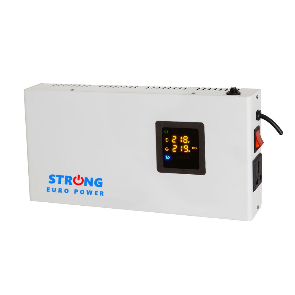 Stabilizator tensiune Strong 1500VA 100V–260V cu releu 100V-260V