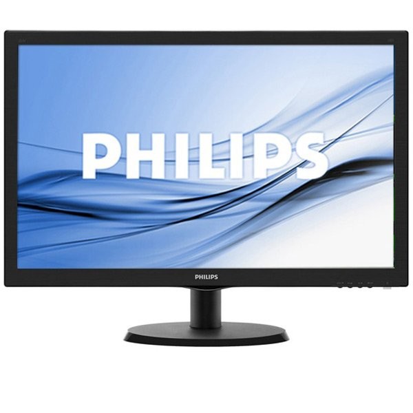 Monitor LED Philips 223V5LHSB/00, V-line, 21.5\'\' 1920x1080@60Hz, 16:9, TN, 5ms, 250nits, Black, 3 Years, VESA100x100/VGA/HDMI/