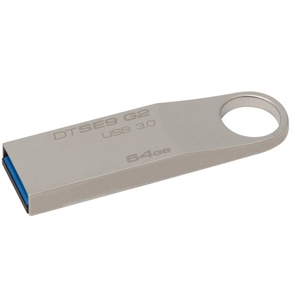 Kingston 64GB USB 3.0 DataTraveler SE9 G2 (Metal) 100MB/s read 15MB/s write EAN: 740617237757 100Mb/s