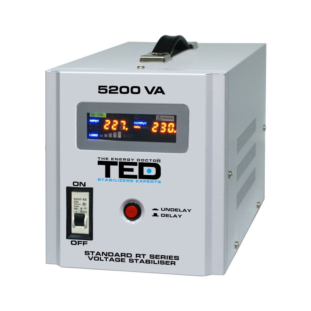 Stabilizator de tensiune TED 5000VA-AVR 3000W
