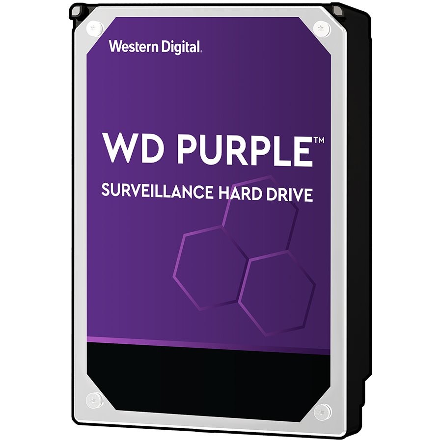 HDD AV WD Purple (3.5”, 10TB, 256MB, 7200 RPM, SATA 6 Gb/s) 10TB