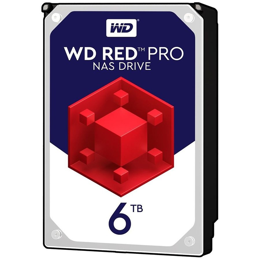 HDD Desktop WD Red Pro (3.5”, 6TB, 256MB, 7200 RPM, SATA 6 Gb/s) 1cctv.ro