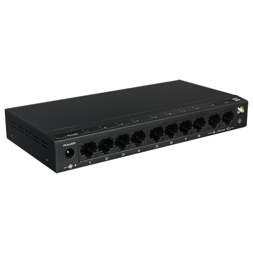 Switch 8 porturi PoE, 2 port uplink, 120W - UTEPO SF10P-FHM