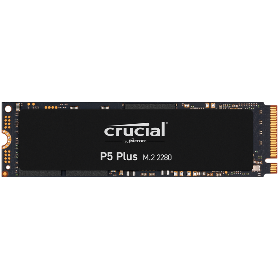 Crucial SSD 2TB P5 Plus M.2 NVMe, R/W: 6600/5000 MB/s, M.2 80mm PCIe Gen4 Micron 3D NAND, EAN: 649528906670