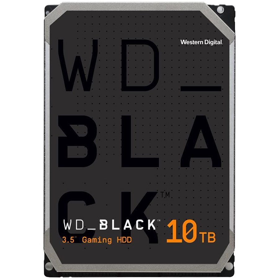 HDD Desktop WD Black CMR (3.5”, 10TB, 256MB, 7200 RPM, SATA 6Gbps) 10TB