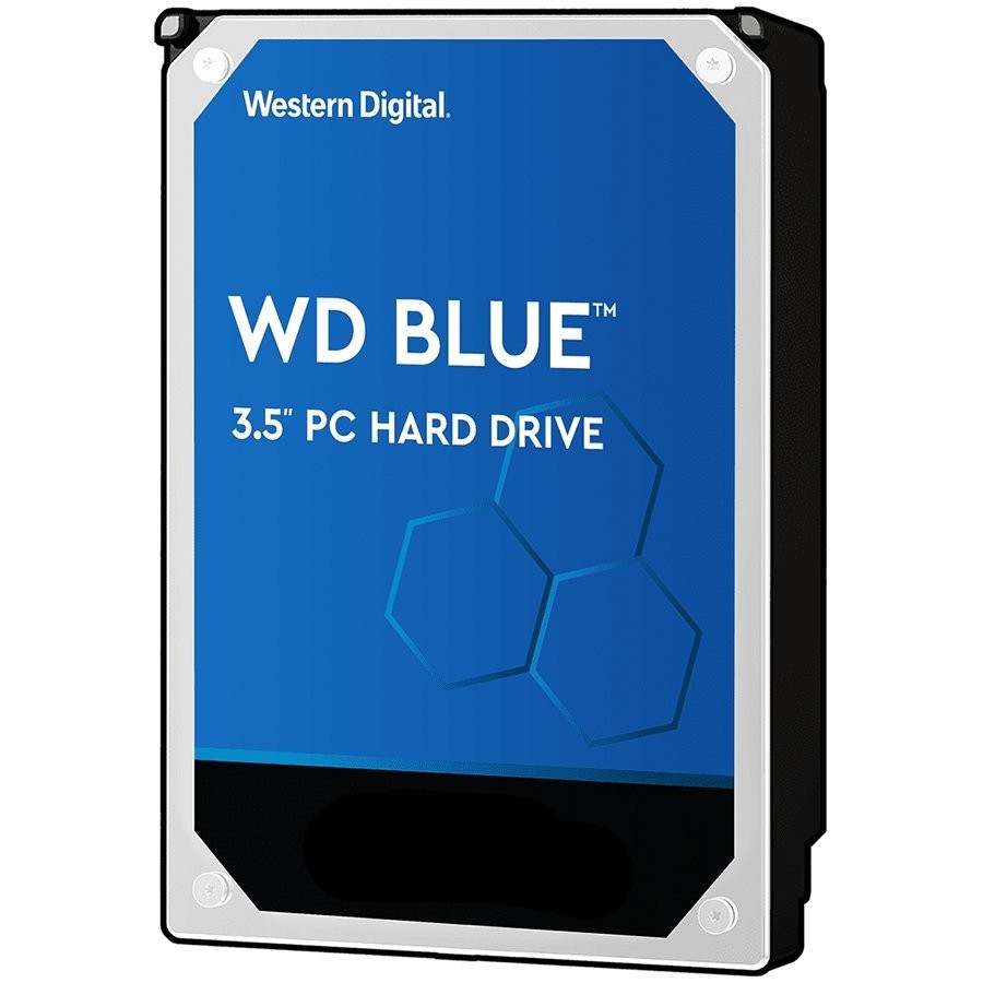 Western Digital Hdd desktop wd blue smr (3.5'', 3tb, 256mb, 5400 rpm, sata 6gbps)