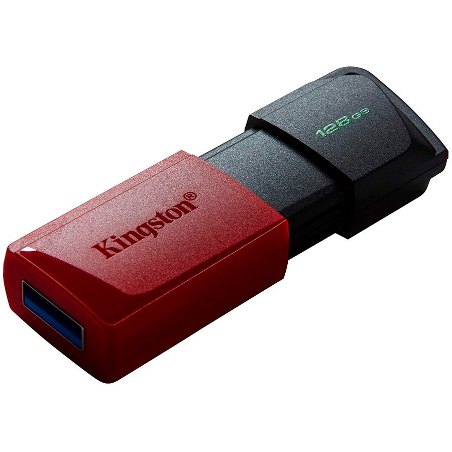 Kingston 128GB DataTraveler Exodia M USB slider cap USB 3.2 Gen2, red - 1 | YEO
