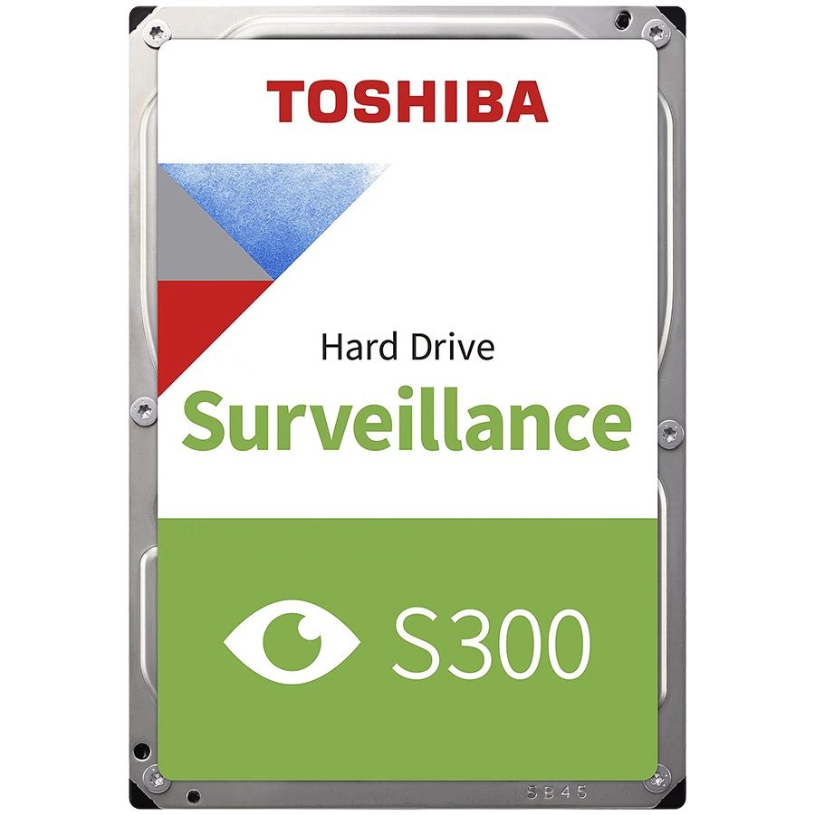 HDD Video Surveillance TOSHIBA 6TB S300 SMR (3.5'', 256MB, 5400RPM, SATA 6Gbps, TBW: 180)