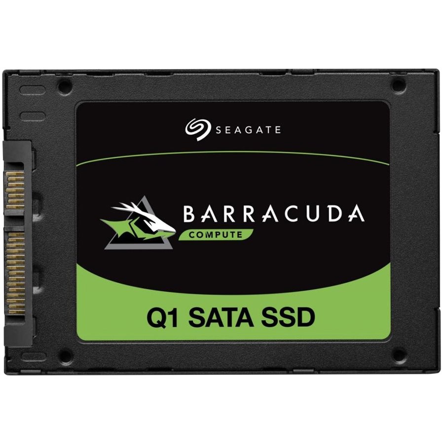 SSD SEAGATE BarraCuda Q1 480GB 2.5″, 7mm, SATA 6Gbps, R/W: 550/500 Mbps, TBW: 110 110