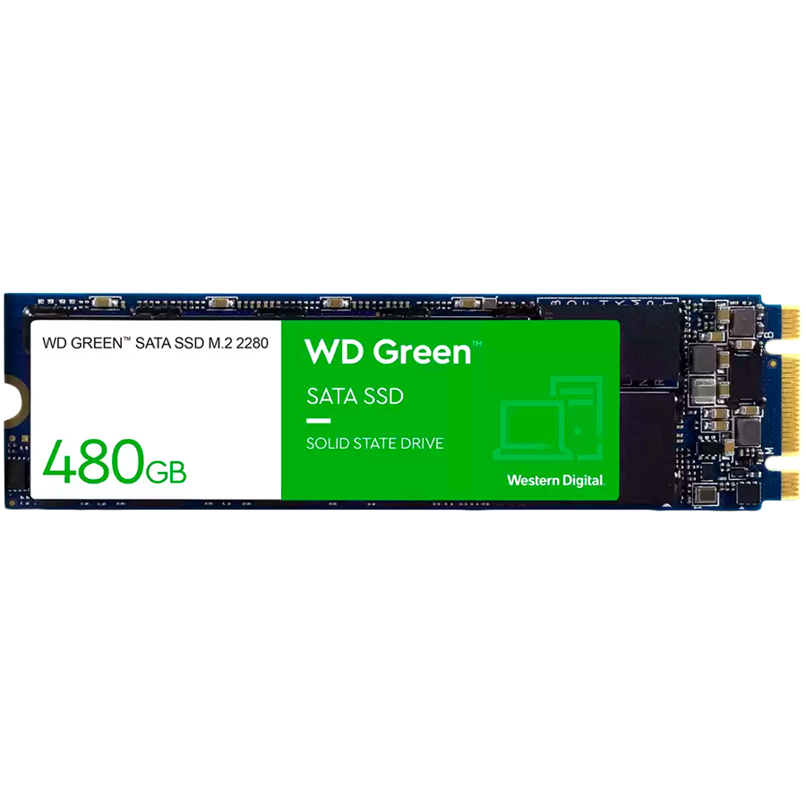 SSD WD Green 480GB SATA 6Gbps, M.2 2280, Read: 545 MBps 1cctv.ro