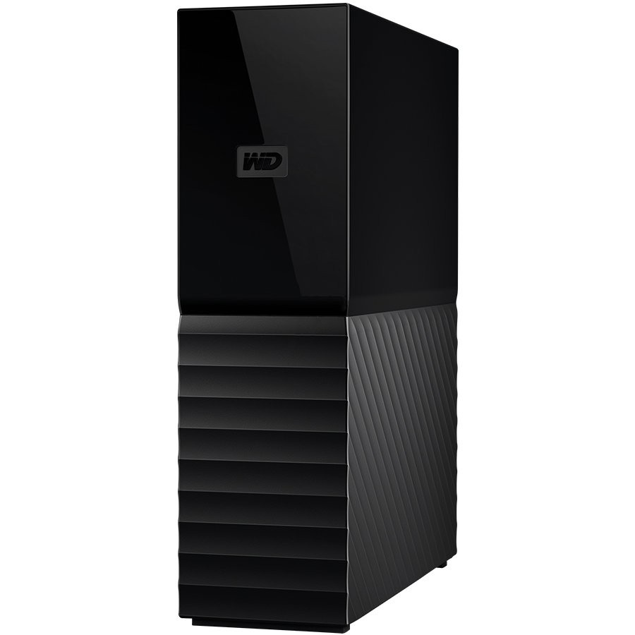 Western Digital Hdd extern wd my book 8tb, usb 3.0 type-a up to 5 gb/s, 256-bit aes hardware encryption, backup software, black