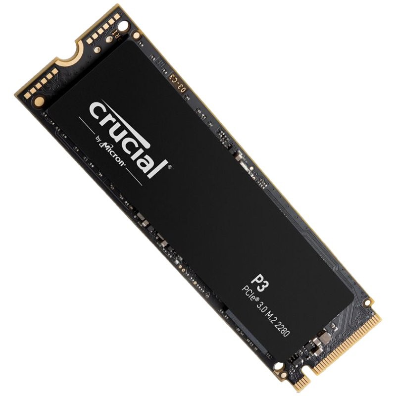 Crucial SSD P3 1000GB/1TB M.2 2280 PCIE Gen3.0 3D NAND, R/W: 3500/3000 MB/s, Storage Executive + Acronis SW included 1000GB/1TB