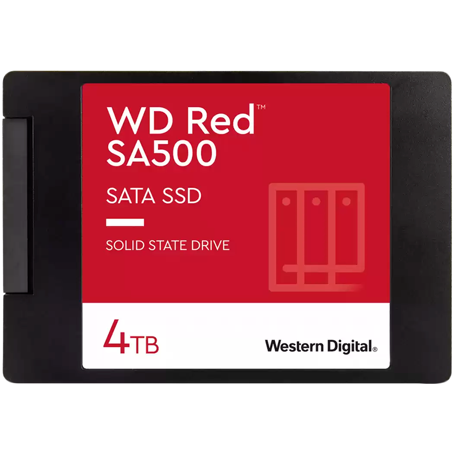 SSD NAS WD Red SA500 4TB SATA 6Gbps, 2.5