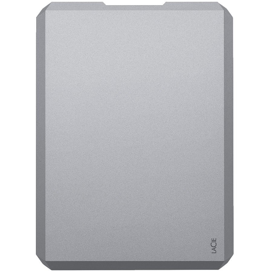 HDD Extern LaCie Mobile Drive 2TB, USB 3.0 Type C, Rescue Data Recovery Services, Space Gray-EOL-STLR2000400