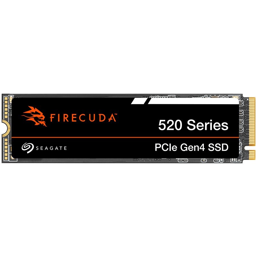 SSD SEAGATE FireCuda 520 2TB M.2 2280-S2 PCIe Gen4 x4 NVMe 1.4, 3D TLC, Read/Write: 4850/4750 MBps, IOPS 800K/950K, Rescue Data 1.4