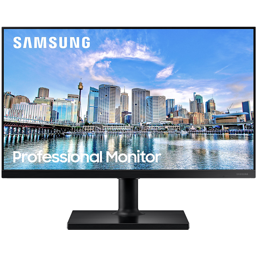 Monitor LED Samsung LF24T450FQRXEN 23.8″, IPS, 16:9, FHD, 1,920 x 1,080@75Hz, 1000 : 1, 178/178, 5ms, 250cd/m2, 2xHDMI, 1xDP, 2 1000