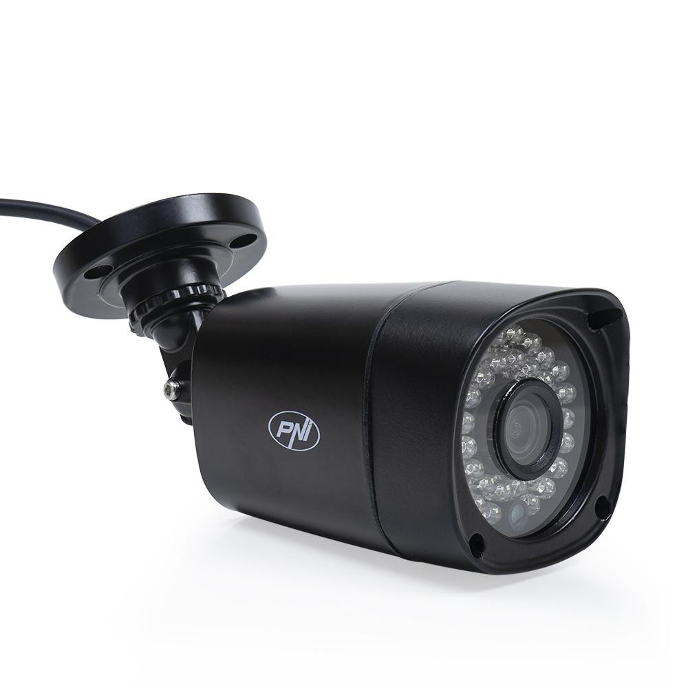 Camera supraveghere video PNI IP5MP cu IP, 5MP, H.265, ONVIF, de exterior si interior IP66, Senzor imagine: CMOS, Rezolutie: 256