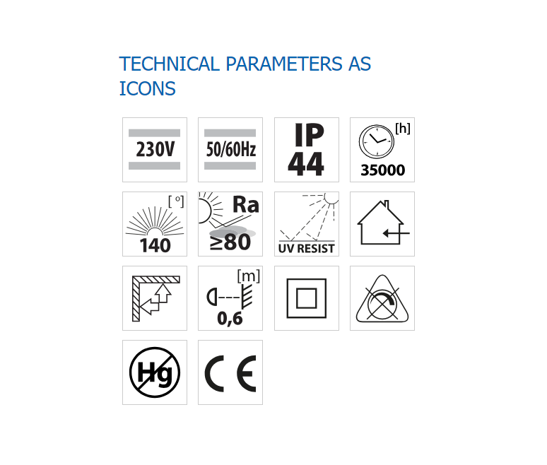 Plafoniera LED pentru baie Vivalux ROUND DARS, 18W, 1440 lm,luminaneutra (4000K), 140°, IP44, Ø175x35mm, 35000h, Alb - 2 | YEO