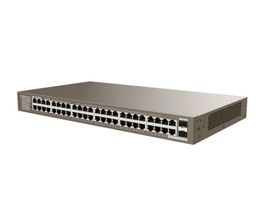 IP-COM 48-Port Gigabit + 2SFP Ethernet managed L2 switch, G3350F Network standard: IEEE 802.3, IEEE 802.3u, IEEE 802.3ab, IEEE 8 - 2 | YEO
