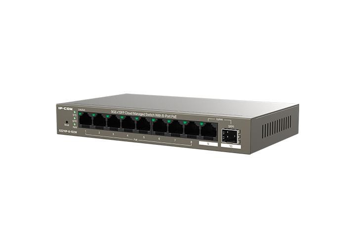 IP-COM switch G2210P-8-102W, 8-Port Gigabit POE, Standard and Protocol: IEEE 802.3, IEEE 802.3u, IEEE 802.3ab, IEEE 802.3x, IEEE - 2 | YEO