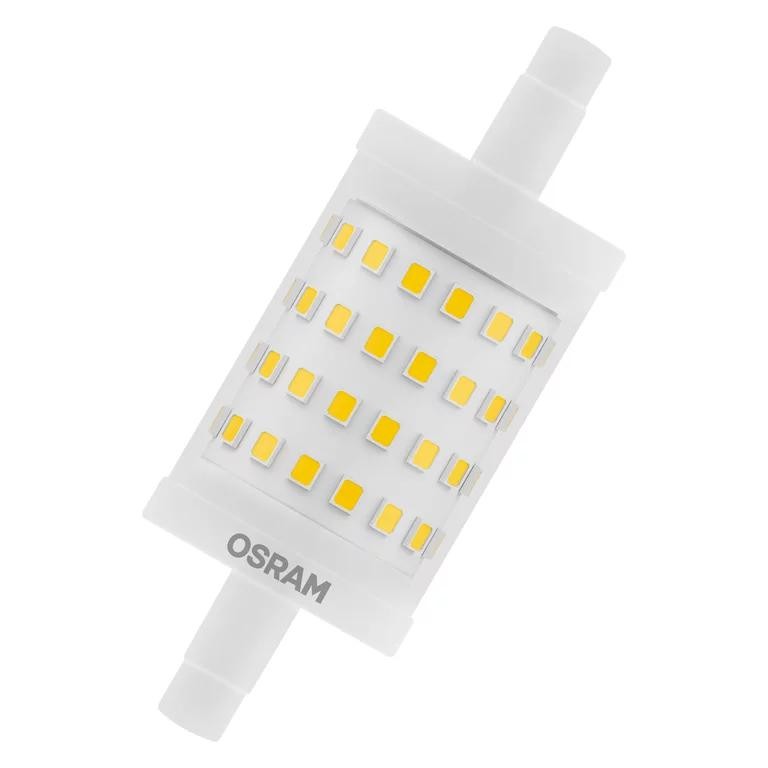 Bec LED Osram DIM LINE, R7s, 9.5W (75W), 1055 lm, lumina calda (2700K), dimabila, 78mm, ?29mm