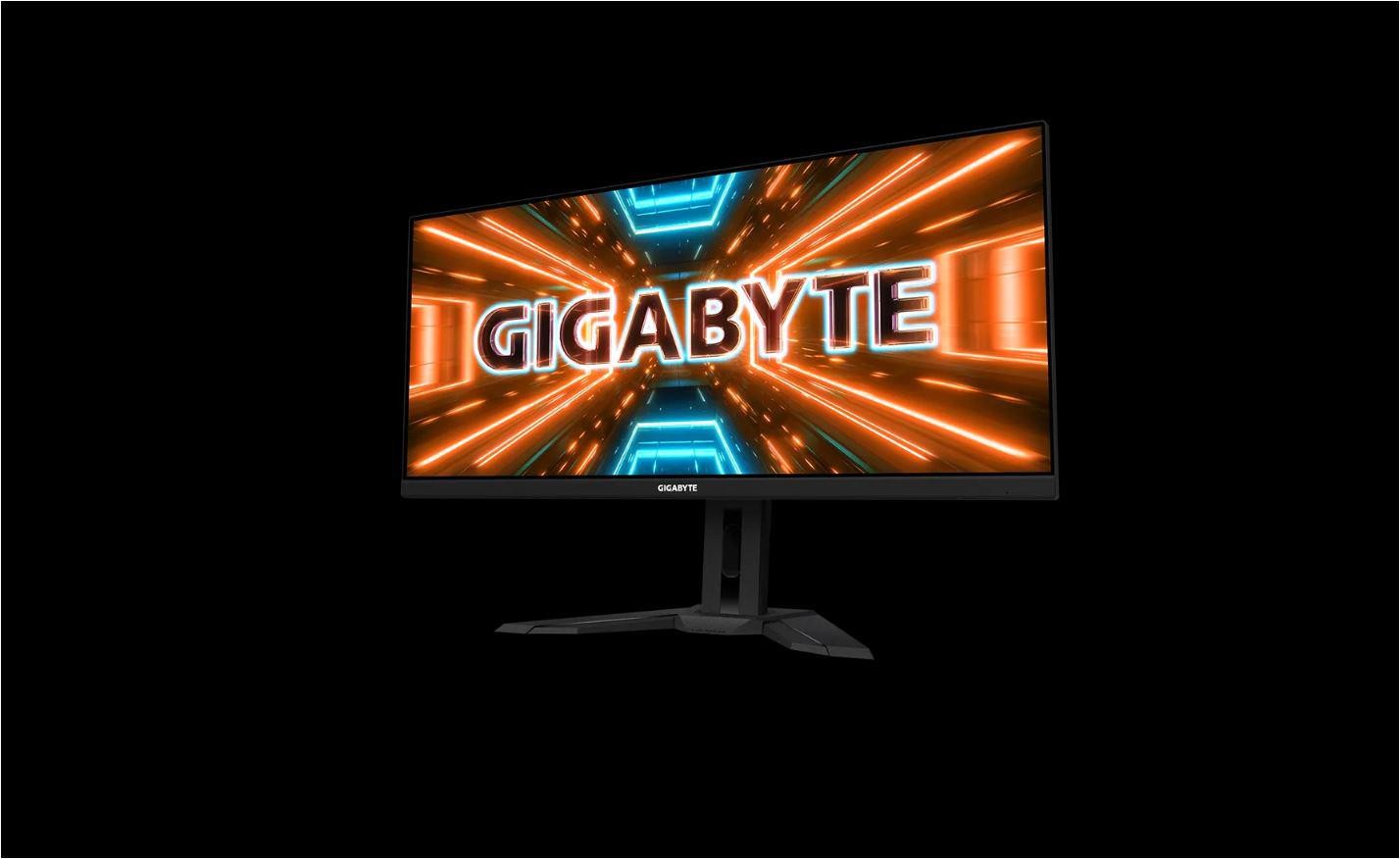 Monitor Gaming Gigabyte M34WQ 34″, ips, 3440 x 1440 (WQHD), Non-glare, Brightness, 400 cd/m2 (TYP), Contrast Ratio:1000:1, Viewi monitoare