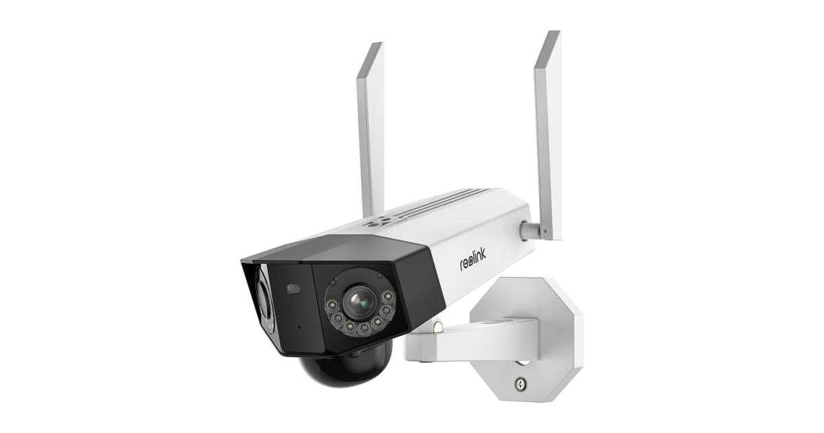 Camera supraveghere wireless REOLINK DUO 2 LTE 4G, 6MP, 4 mm, unghi vizual 180 grade, slot card, lumina alba / IR 30 m, detectie