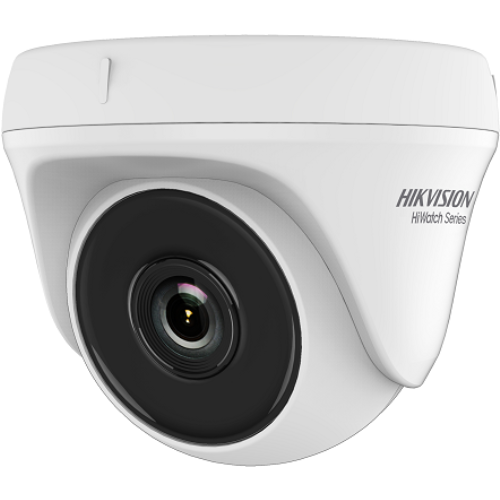 Camera de supraveghere Hikvision TURRET HWT-T150-P-28 quality imaging with 5 MP, 2560 x 1944 resolution , 2.8MM fixed focal lens
