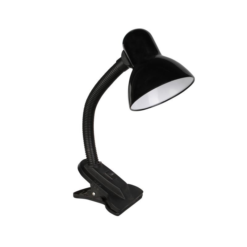 Lampa cu clips 2R Pinch Black, 1xE27, max. 40W, Intrerupator, 30x14cm, plastic, Negru