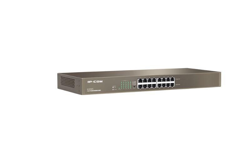 IP-COM 16-Port Gigabit Ethernet Switch, G1016G, unmanaged, Standarde: IEEE802.3, IEEE802.3u, IEEE802.3X, IEEE802.3ab, interfata: - 2 | YEO