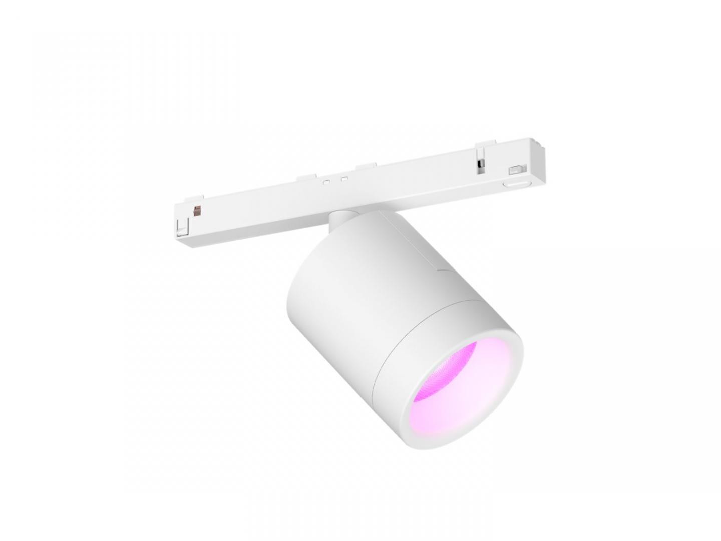 Spot LED RGB Philips Hue Perifo, Bluetooth, control vocal, 24V, 5.3W, 490 lm, lumina alba si color (2000-6500K), IP20, 12.8x17.7