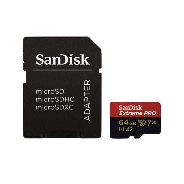 Card de Memorie MicroSD SanDisk Extreme 64Gb, Class 10 (Class imagine 2022 3foto.ro