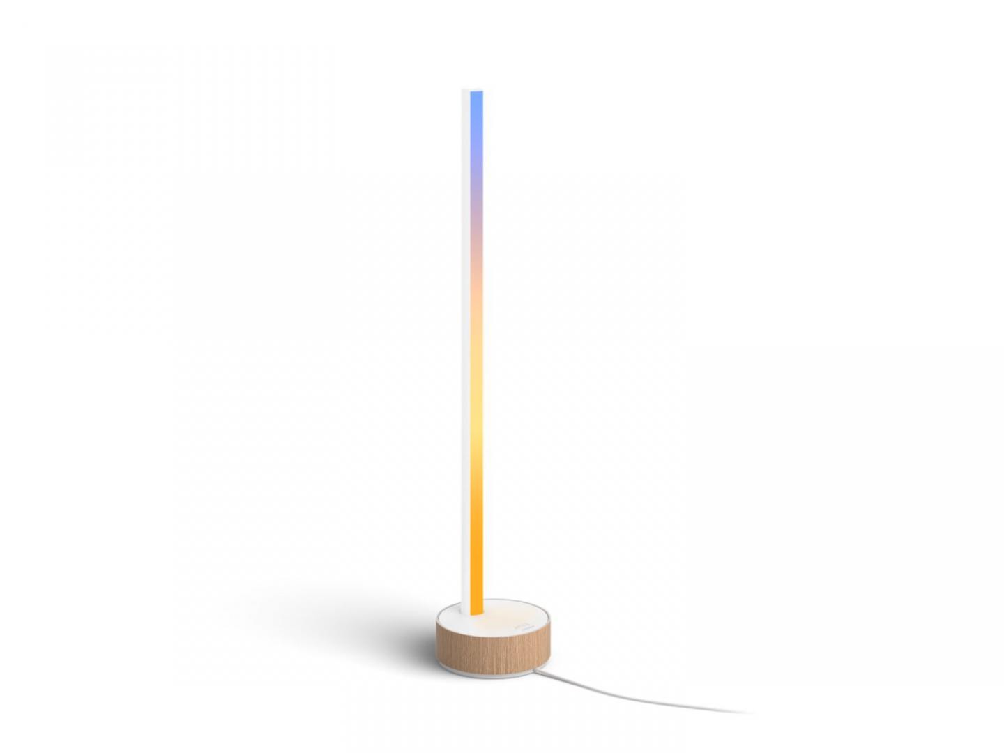Lampa LED RGB Philips Hue Gradient Signe, Bluetooth, 11.8W, 1040 lm, lumina alba si color (2000-6500K), IP20, 55.3cm, Aluminiu/L