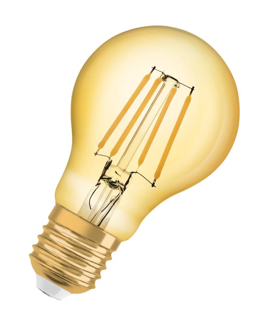 Bec LED Osram Vintage 1906 CLAS A, E27, 6.5W (50W), 650 lm, lumina calda(2400K), cu filament