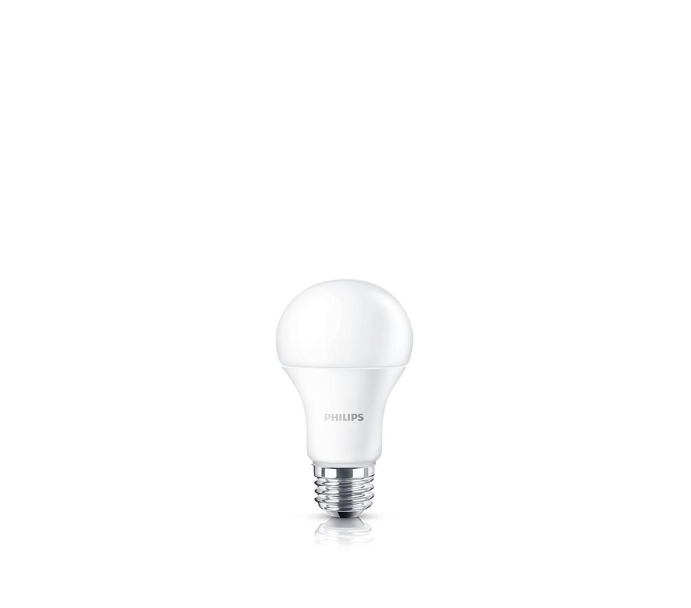 Bec LED Philips CorePro A60, E27, 10.5W (75W), 1055 lm, lumina calda (3000K), mat