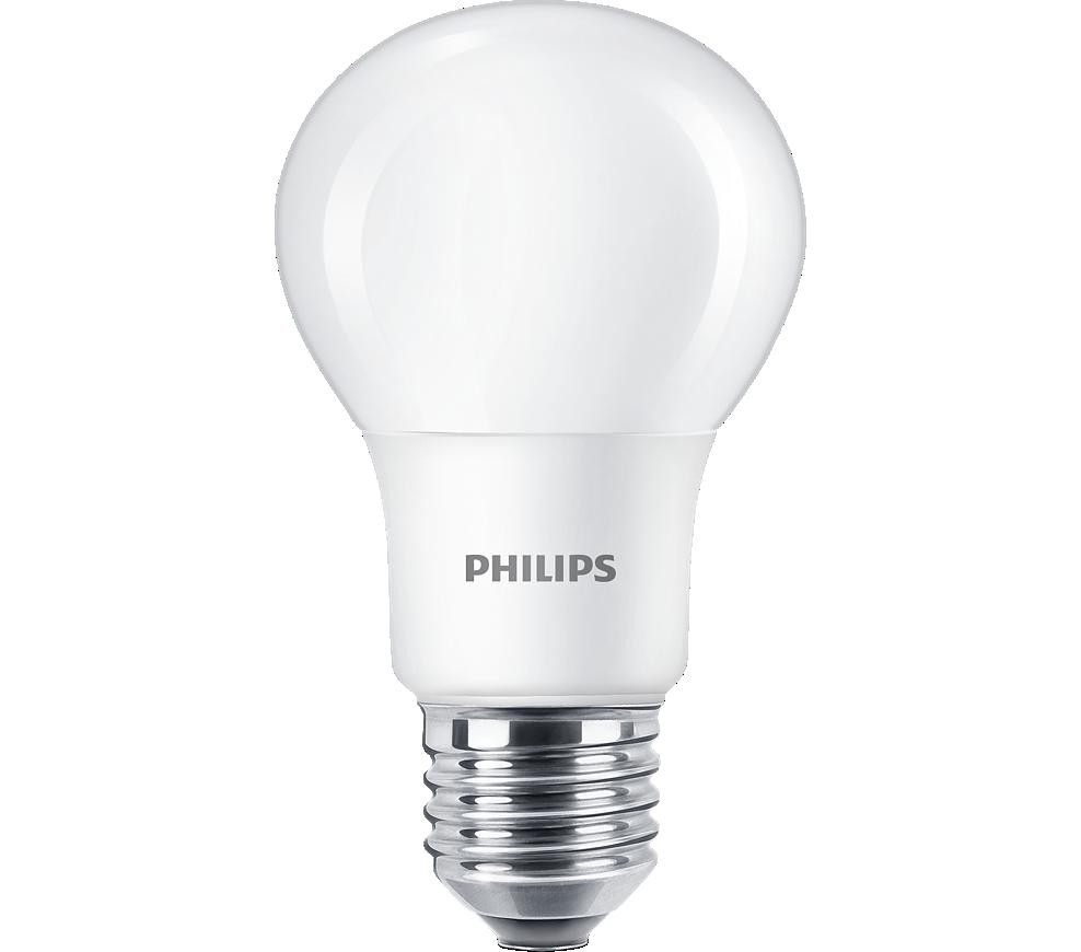 Bec LED Philips A60, EyeComfort, E27, 7.5W (60W), 806 lm, luminarece(6500K), mat - 1 | YEO