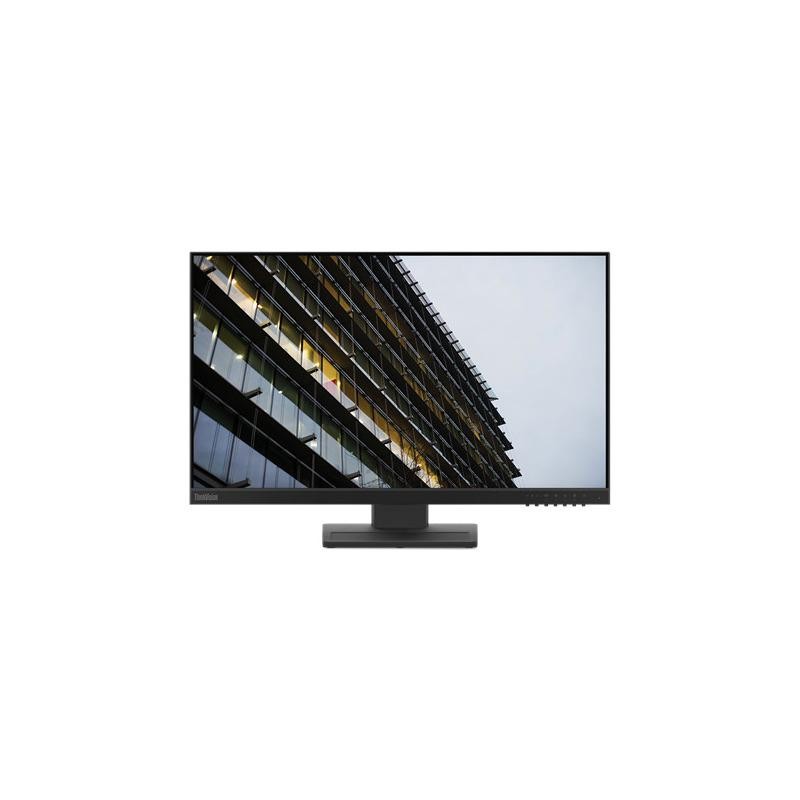 Monitor Lenovo ThinkVision E24-28, 23.8inch, IPS FHD, 4ms, 60Hz, negru - 1 | YEO