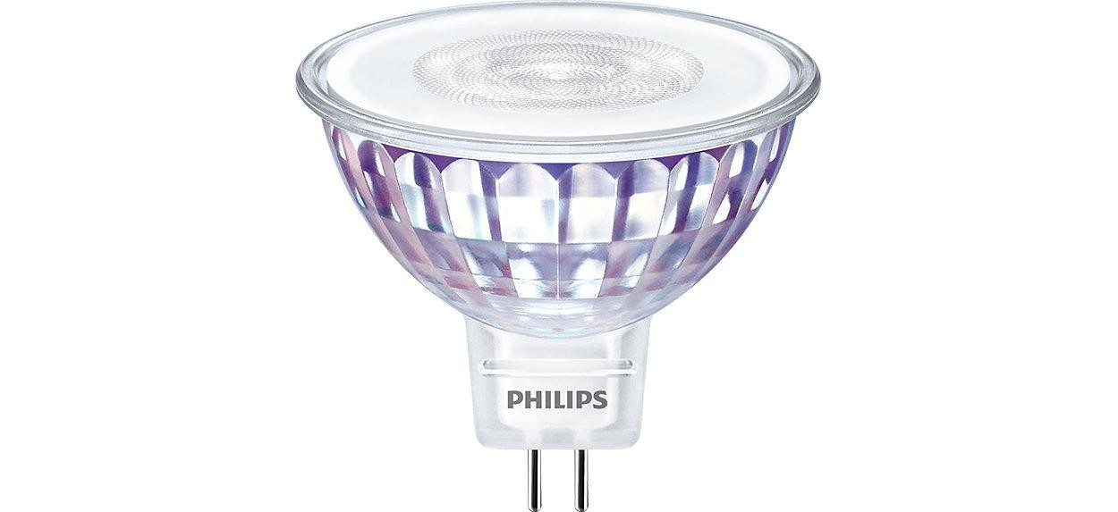 Bec LED Philips, EyeComfort, GU5.3, 7W (50W), 660 lm, luminaneutra(4000K) - 3 | YEO